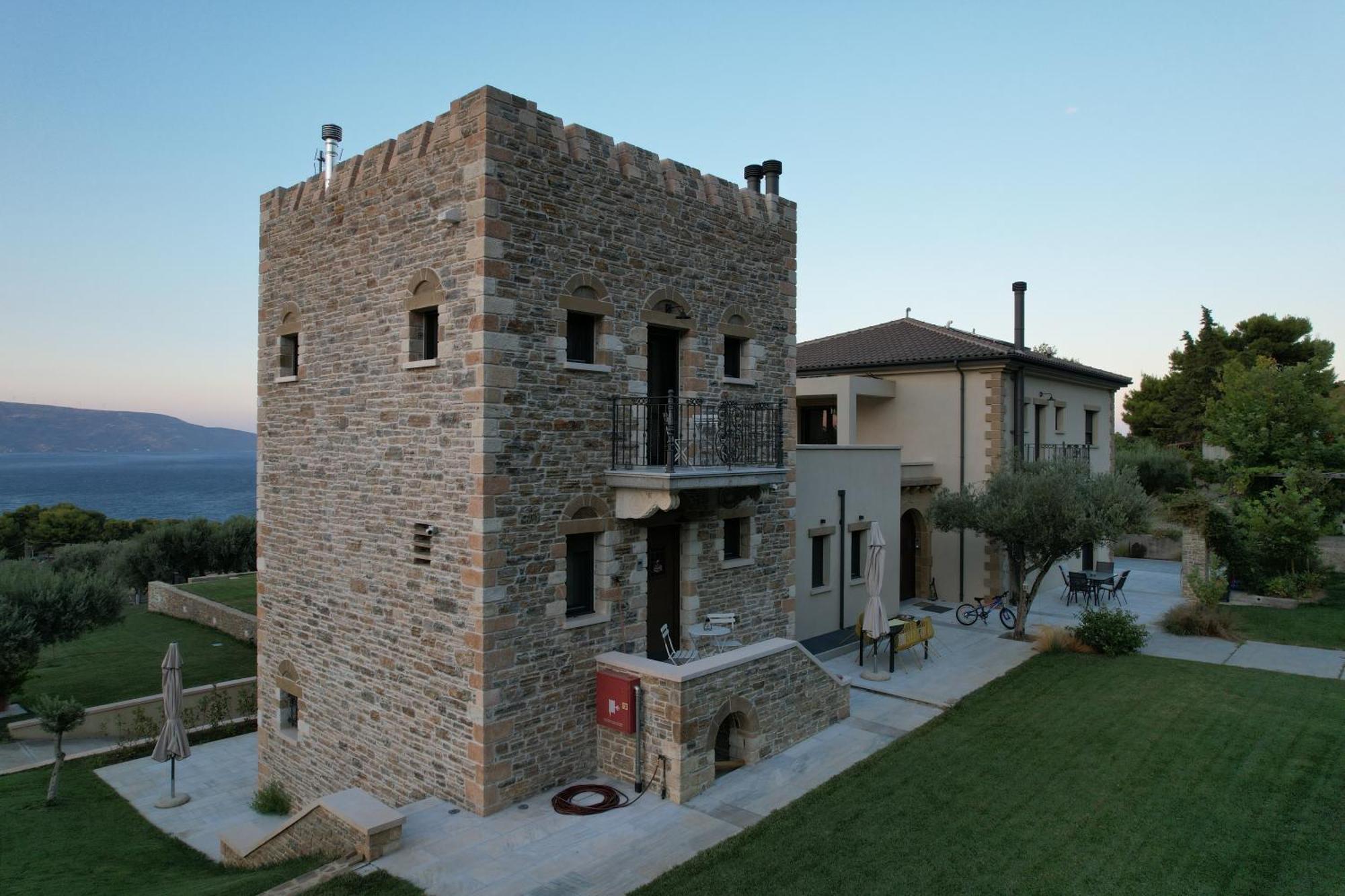Villa Kalamos / Sea View And Pool Nearby Athens エクステリア 写真